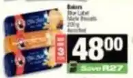 Spar Bakers - blue label marie biscuits offer