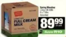 Spar Full cream milk offer