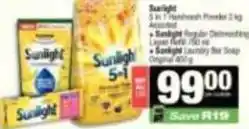 Spar Sunlight - 5 in 1 handwash powder offer
