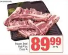Spar Frozen - beef flat ribs class a offer