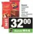 Spar Chocolate slabs offer