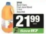 Spar Spar - burst sun fruit juice blend offer