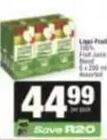 Spar Liqui-fruit - 100% fruit juice blend offer