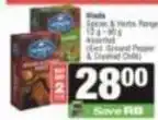 SuperSpar Robertsons - spices & herbs range offer