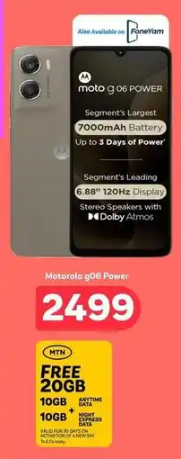 PEP Motorola - moto g06 power offer