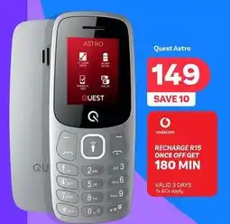 PEP Vodacom - quest astro offer