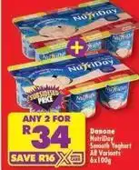 Shoprite Danone - smooth yoghurt offer