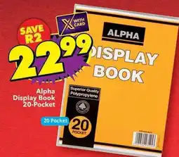 Shoprite Display book 20-pocket offer