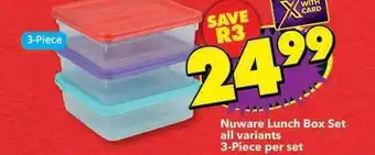 Shoprite Lunch box set offer