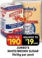 Shoprite Jumbo - white/brown sugar offer