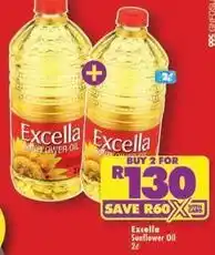 Shoprite Excella - sunflower oil offer