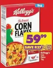 Shoprite Kellogg's - corn flakes offer