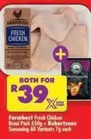 Shoprite Robertsons - fresh chicken braai pack + seasoning offer