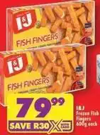 Shoprite I&j - frozen fish fingers offer