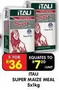 Shoprite Super maize meal 5x1kg offer