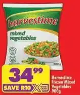 Shoprite Harvestime - frozen mixed vegetables offer