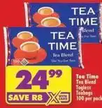 Shoprite Tea blend teabags offer