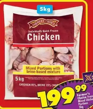 Shoprite Farmer's choice - individually quick frozen chicken mixed portions offer