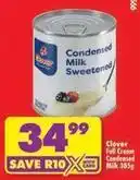 Shoprite Clover - condensed milk sweetened offer