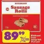 Shoprite Ritebrand - sausage rolls offer