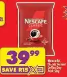 Shoprite Nescafé - classic instant coffee day pack offer
