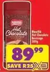 Shoprite Nestlé - hot chocolate beverage offer