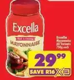 Shoprite Excella - mayonnaise offer