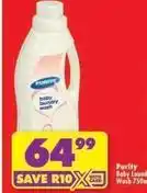 Shoprite Purity - baby laundry wash offer
