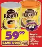 Shoprite Nescafé - riccofty instant coffee offer
