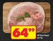 Shoprite All pork roast offer