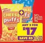 Shoprite Tait's - snack puffs offer