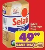 Shoprite Selati - white sugar offer