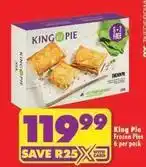 Shoprite Frozen - pies offer