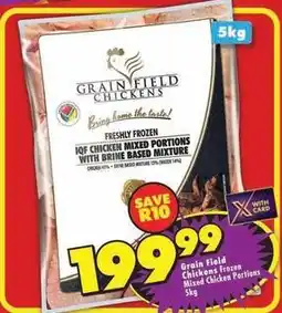 Shoprite Frozen - iqf chicken mixed portions with brine based mixture offer