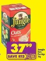 Shoprite Jungle oats - oats porridge offer