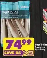 Shoprite Cape point - baby hake headless and gutted offer