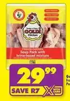 Shoprite Goldi - frozen chicken soup pack offer