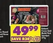 Shoprite Eskort - gold medal pork sausages offer