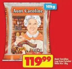 Shoprite Aunt caroline - long grain parboiled white rice offer