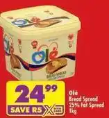 Shoprite Ole - bread spread offer