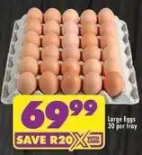 Shoprite Large eggs offer