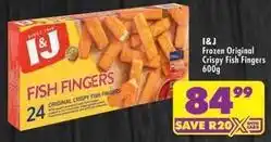 Shoprite I&j - crispy fish fingers offer