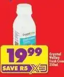 Shoprite Crystal valley - fresh cream offer