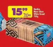 Shoprite Sasko - more slices white bread offer
