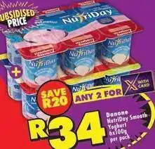 Shoprite Nutriday - smooth yoghurt offer