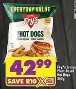 Shoprite Fry's - hot dogs offer