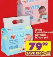 Shoprite Lovies - baby wipes offer