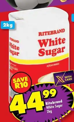 Shoprite Ritebrand - white sugar offer