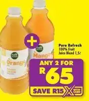 Shoprite Mango - 100% fruit juice blend offer