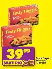 Shoprite Tasty fingers fish fingers offer